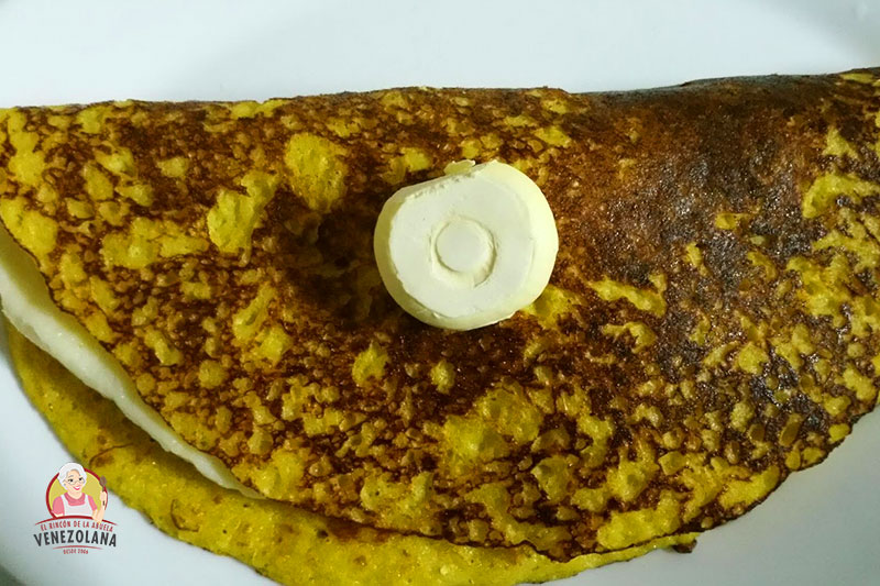Receta de Cachapas con Harina P.A.N Dulce