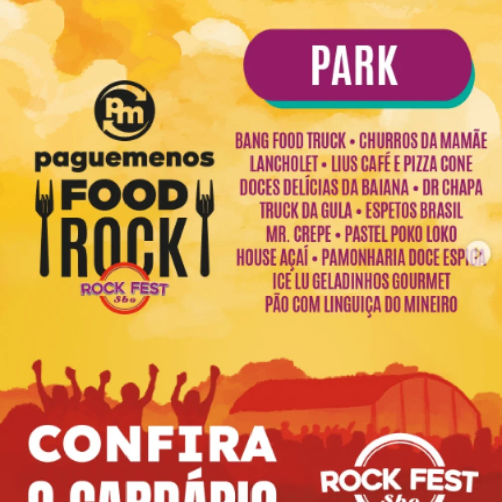 Rock Fest SBO 2026 - Truck da Gula
