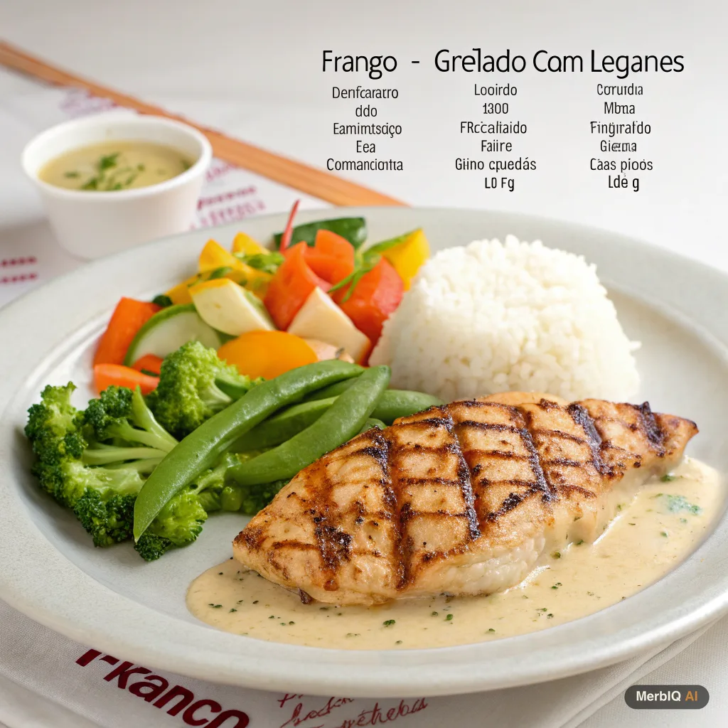 Frango Grelhado com Legumes